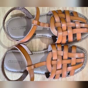 Old Navy Woven Brown Sandals